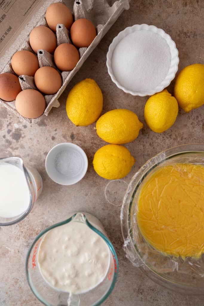 lemon ice cream recipe ingredients