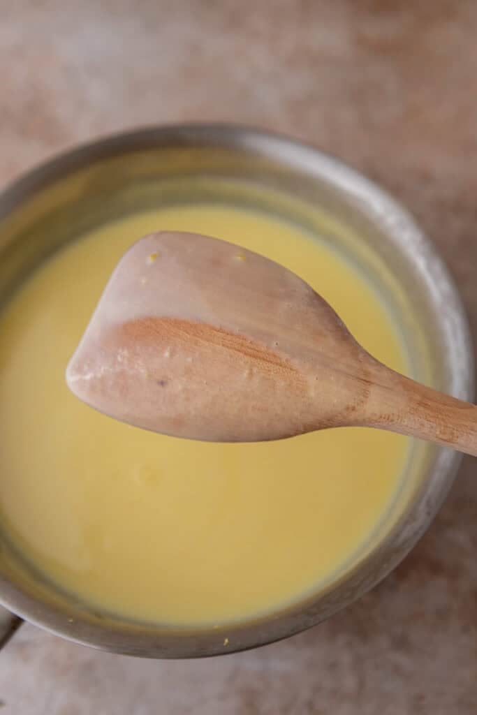 ingredients in a pot