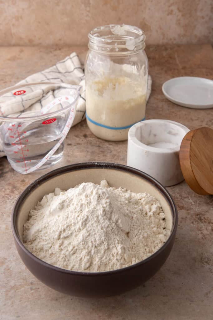 same day sourdough bread recipe ingredients