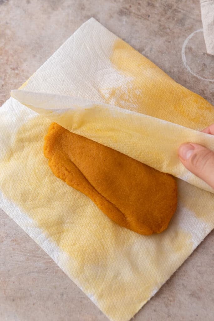 ingredients on paper towel