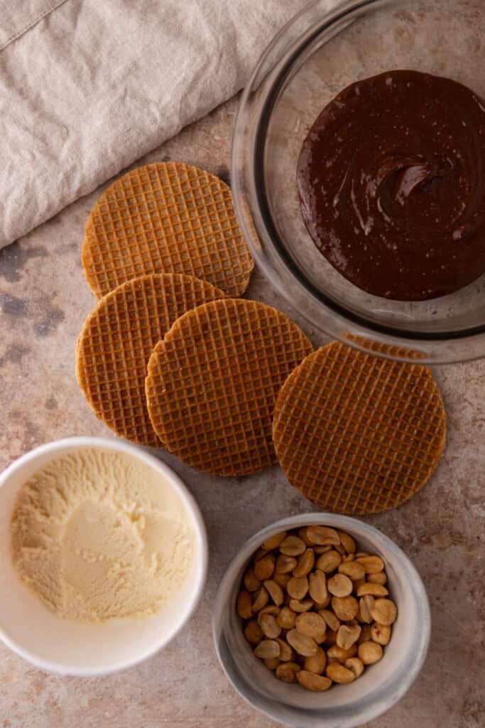 Stroopwafel Choco Tacos recipe ingredients