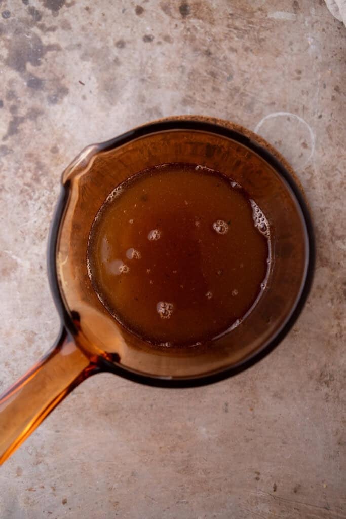 ingredients in a pot