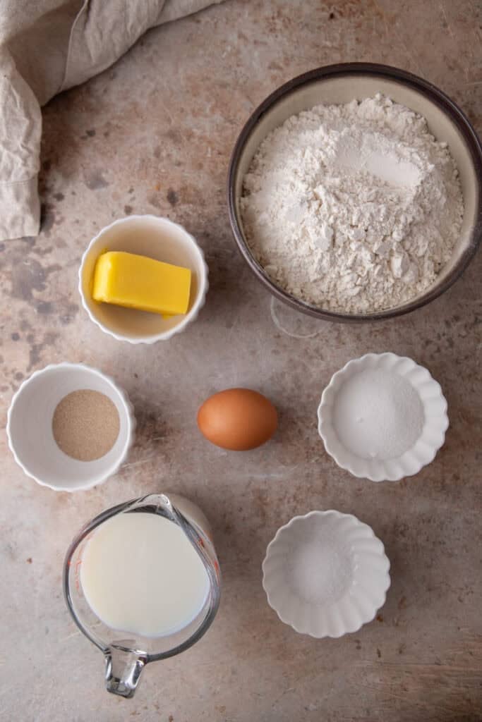 Ingredients on the counter