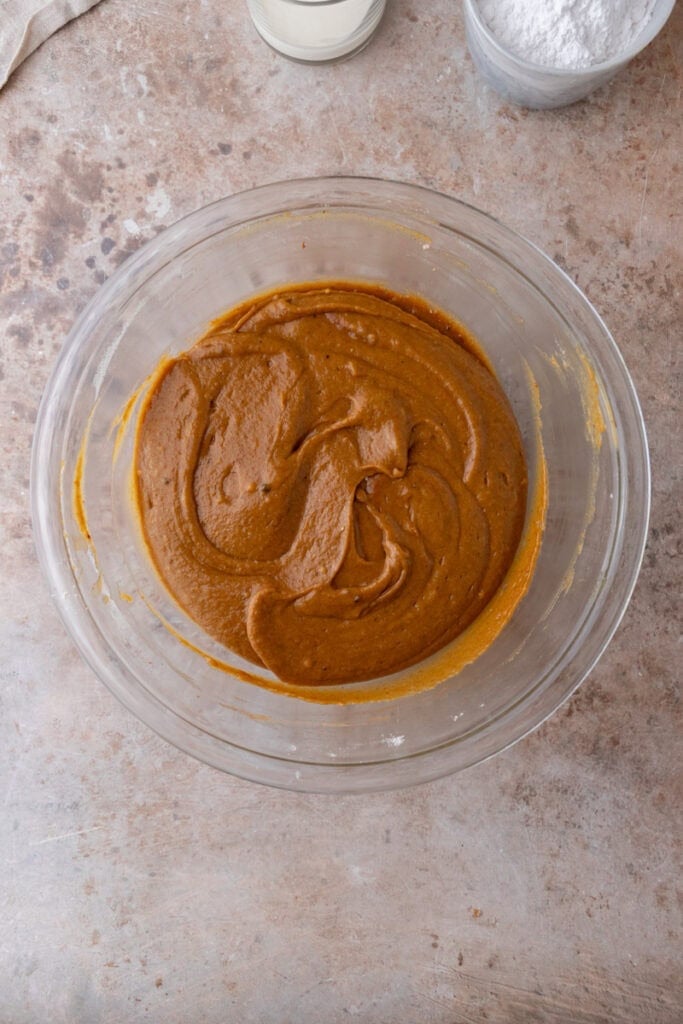 mixed ingredients in a bowl
