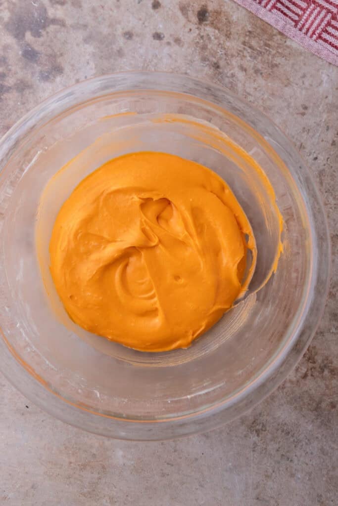 mixed ingredients in a bowl