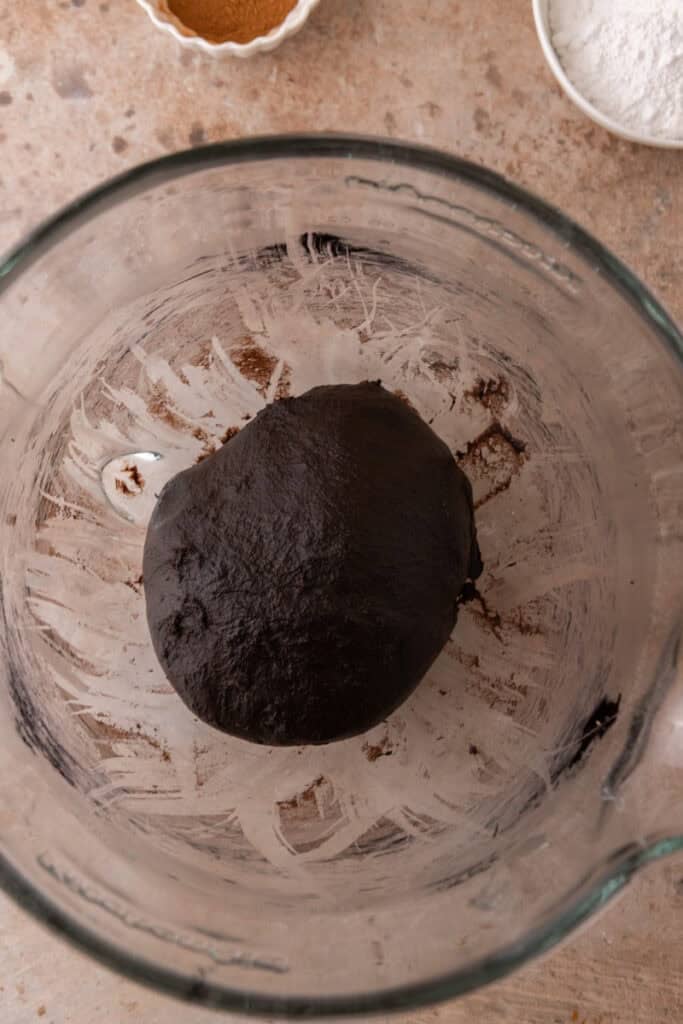 mixed ingredients in a bowl