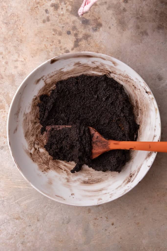 mixed ingredients in a bowl