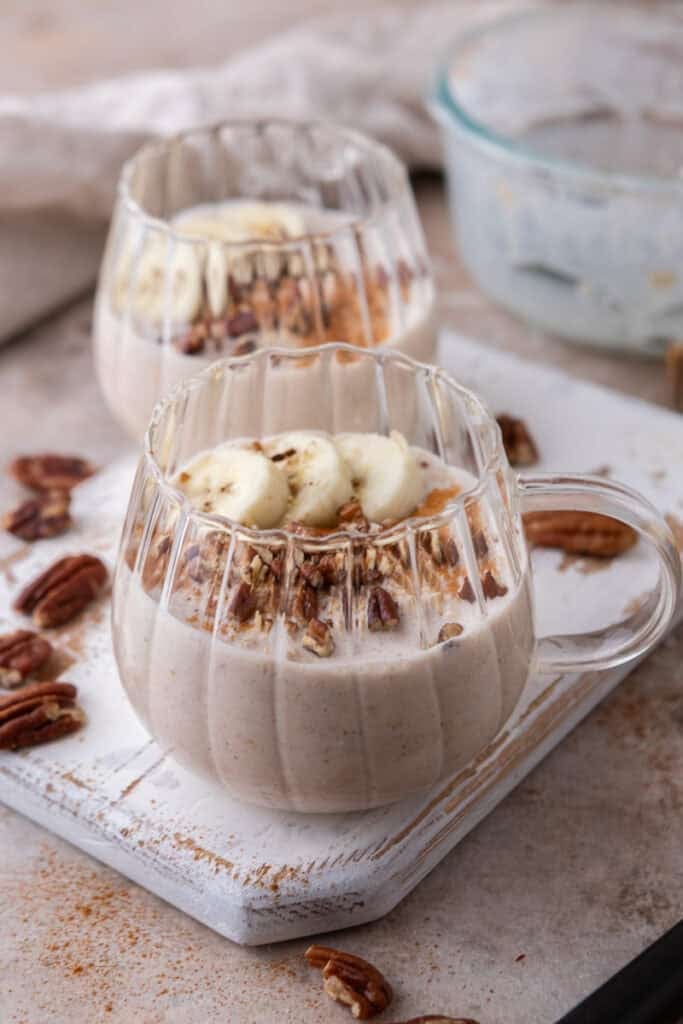 High Protein Overnight Oats recipe in a bowl