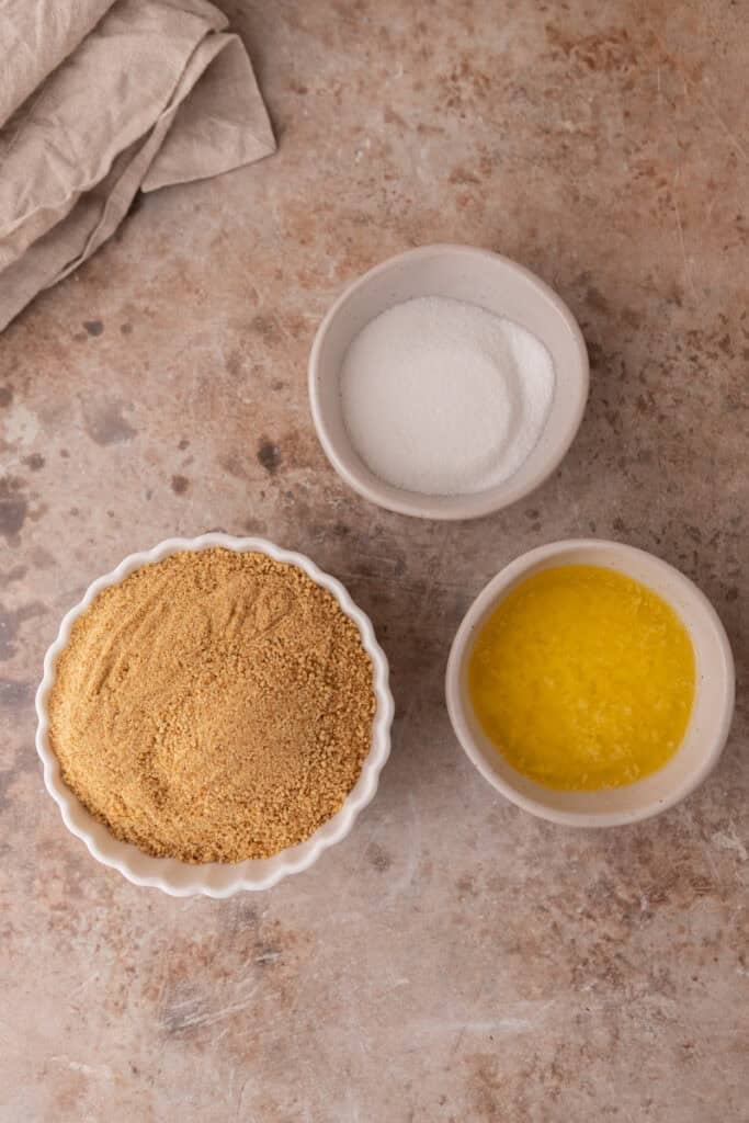 Mini Pecan Pie Cheesecake recipe ingredients
