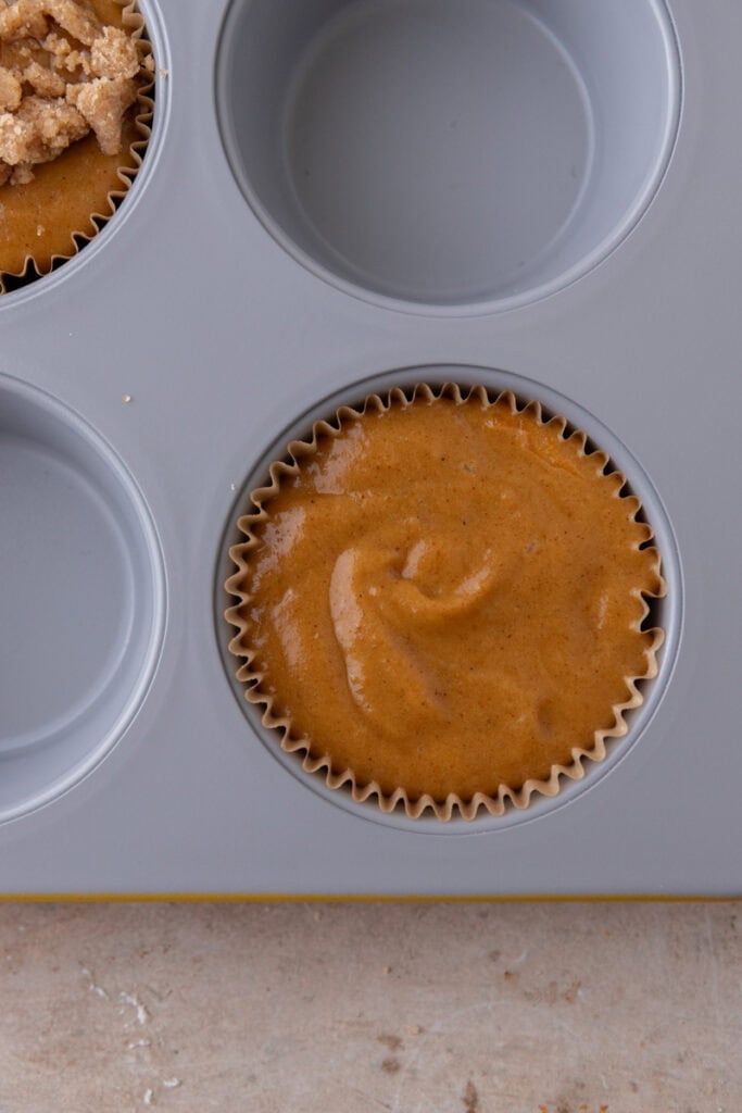 batter in a pan