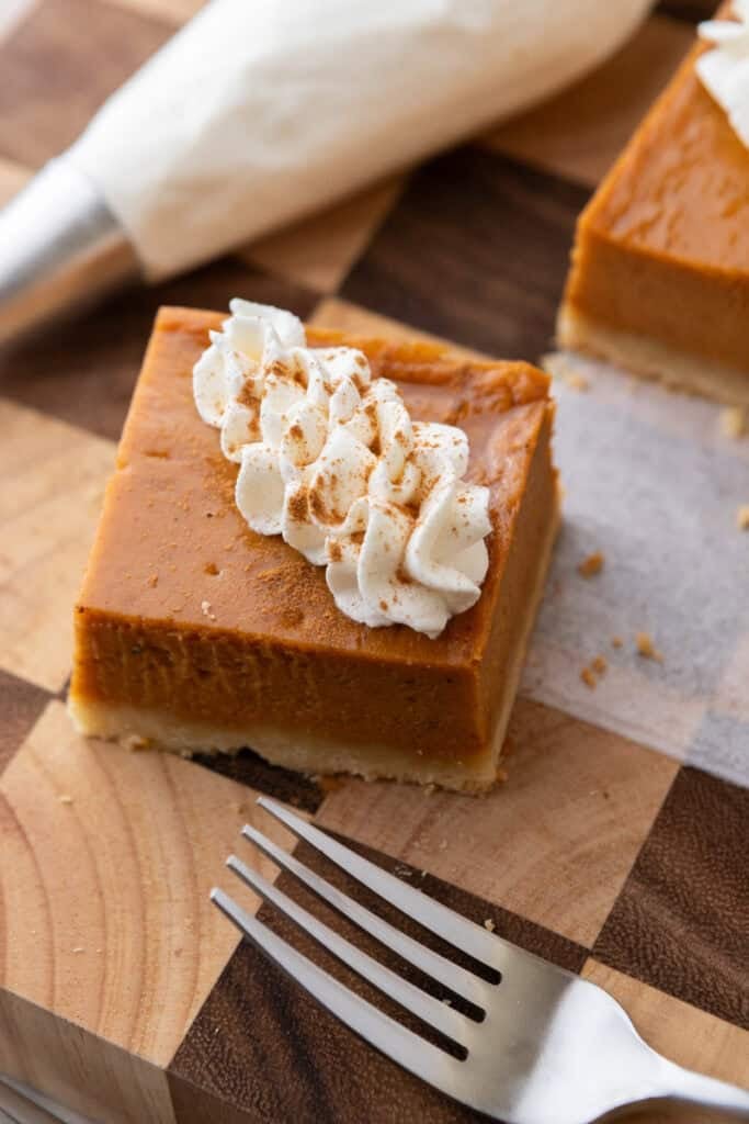Sweet potato Pie Bars Recipe