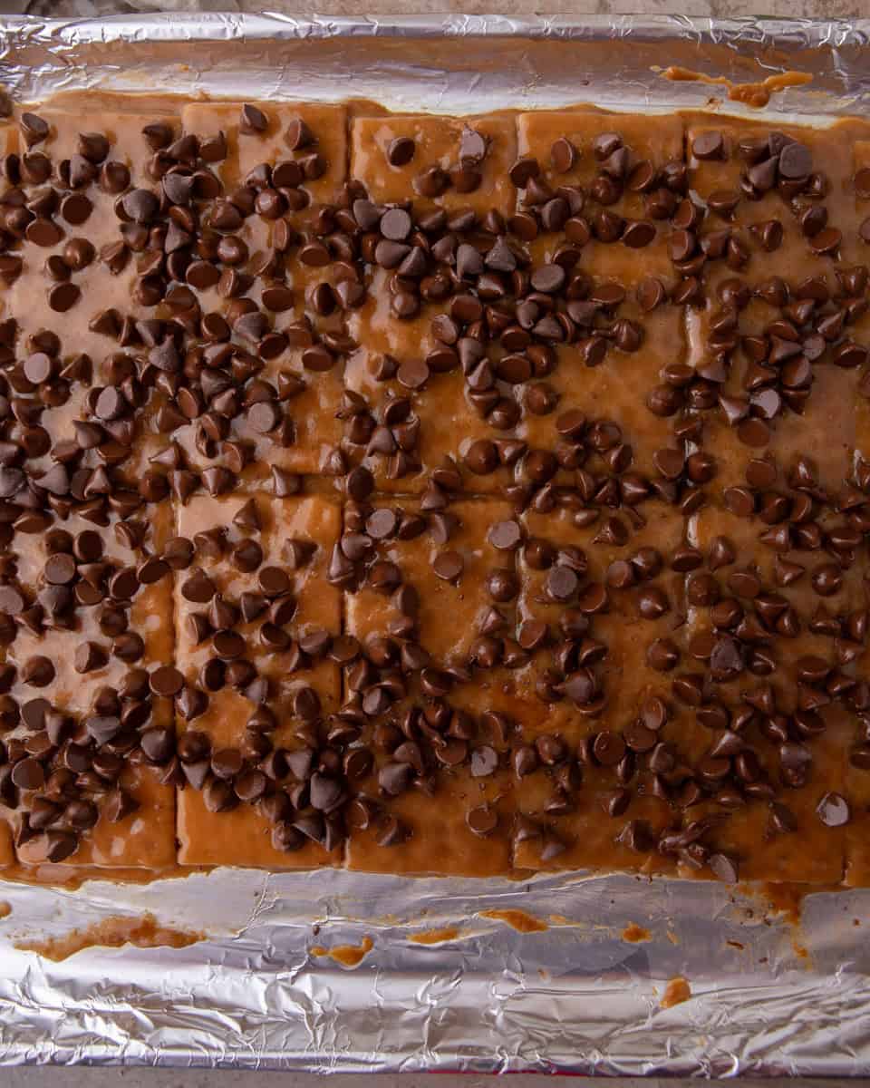 Graham Crackers Christmas Crack