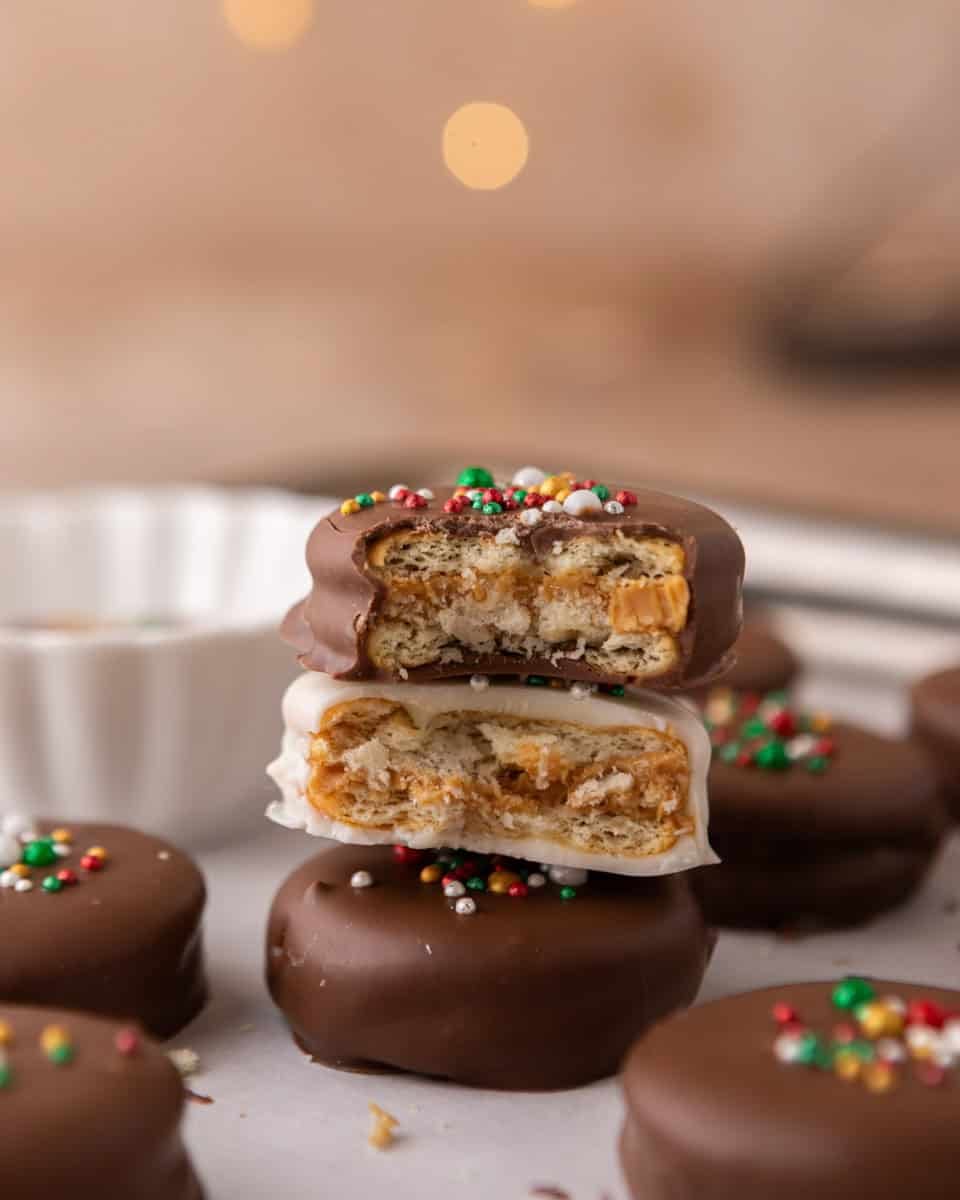 Nitz Cookies Ritz Peanut Butter Cookies (Easy No-Bake Chocolate Sandwiches ...