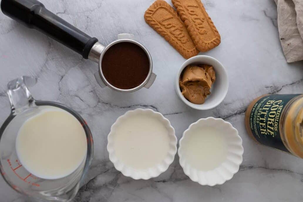 cookie butter latte recipe ingredients