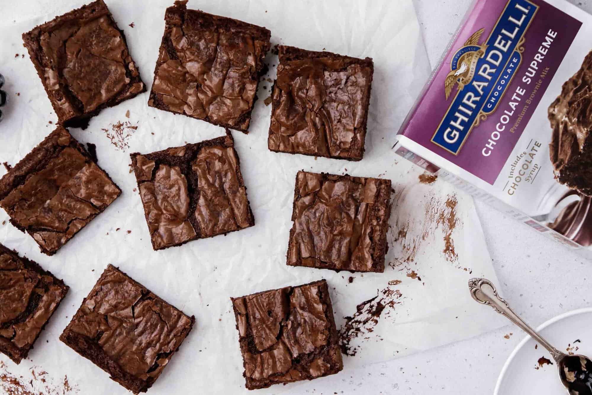 Ghirardelli boxed brownies better