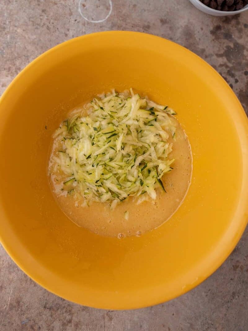 unmixed ingredients in a bowl