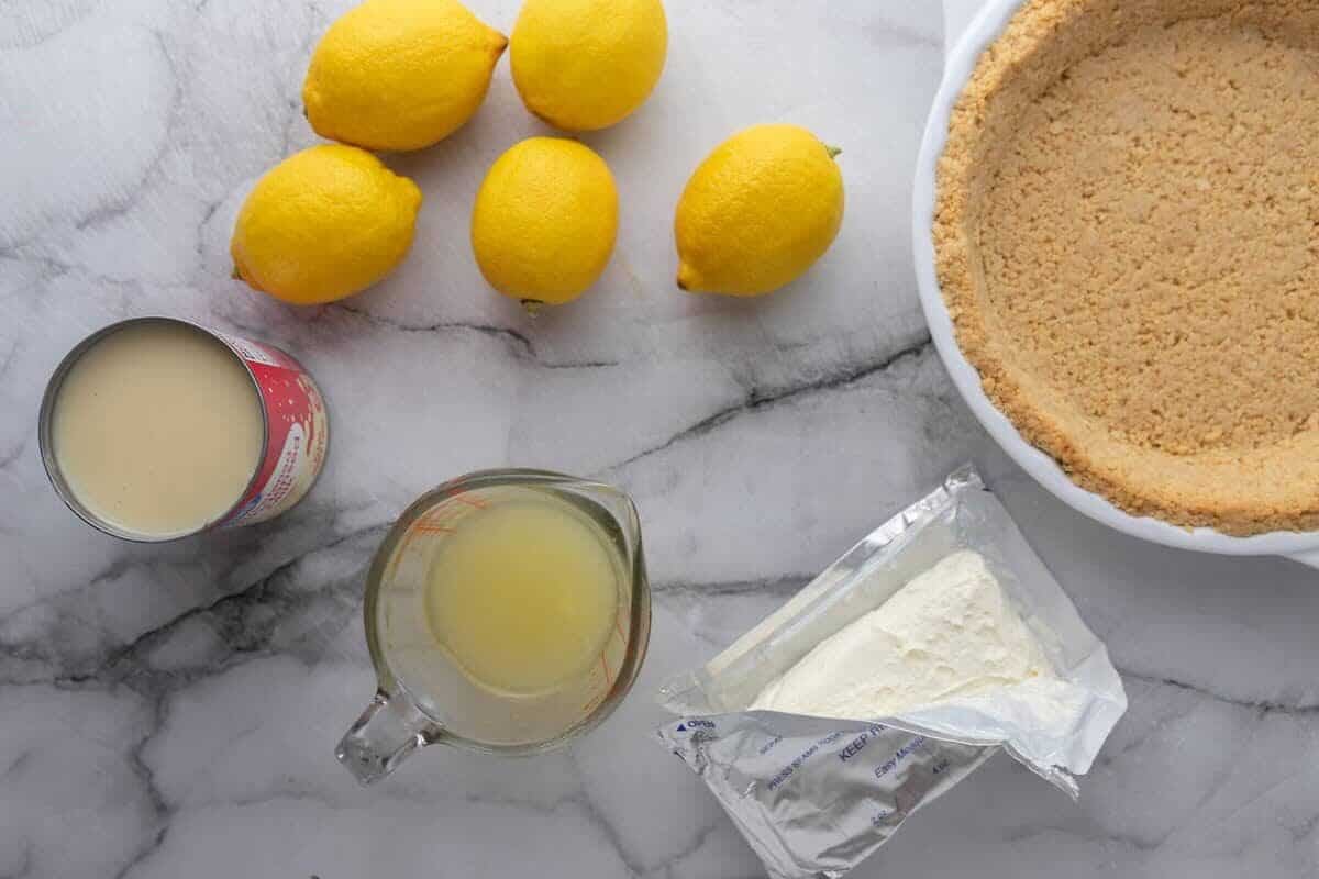 no bake lemon pie recipe ingredients