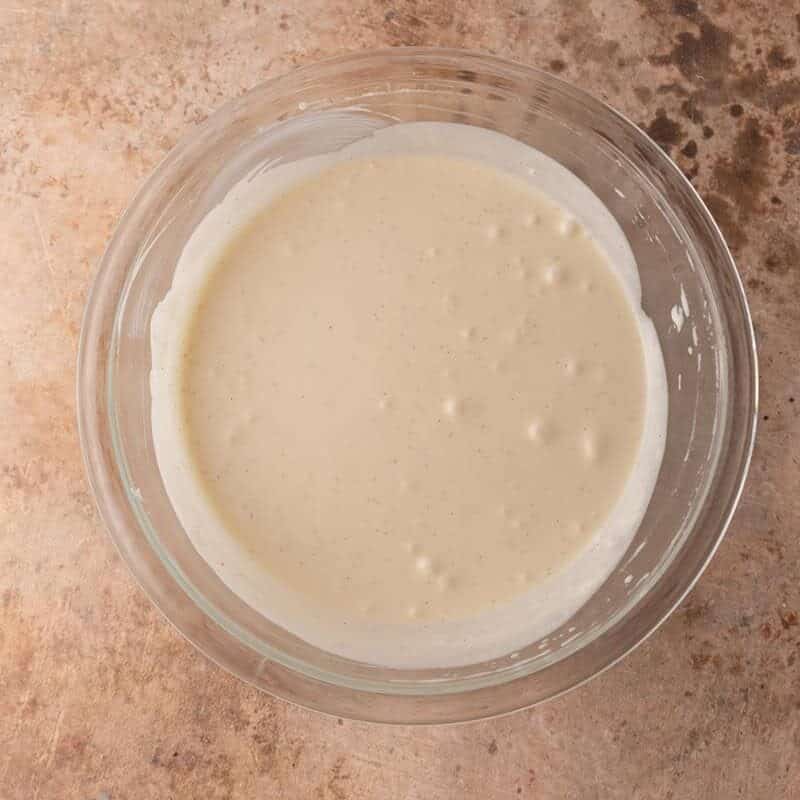 mixed ingredients in a bowl