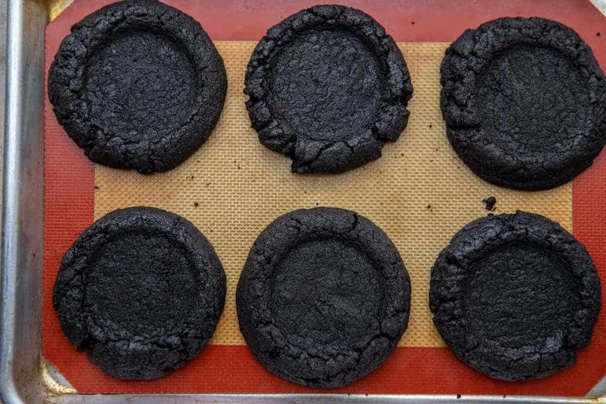 Baked oreo coookies